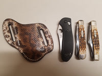 karung snake skin knife sheath