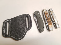 Shark skin knife sheath