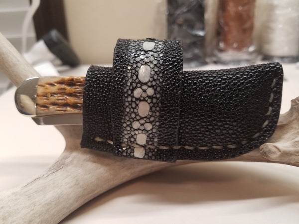 Stingray skin side draw sheath