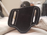 Shark skin knife sheath
