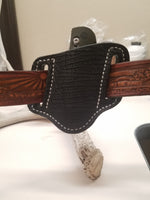 Shark skin knife sheath