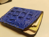 caiman skin wallet