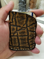 elephant skin minimalist wallet