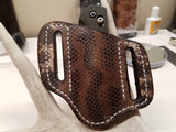 karung snake skin knife sheath