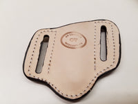 Karung Snake skin Small Knife Sheath Natural color