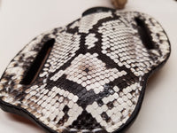 Python Snake Skin Large Sheath