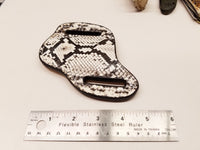 Python Snake Skin Large Sheath