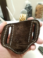 Hippopotamus Skin Small sheath