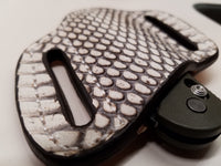 Cobra Snake Skin Small Sheath