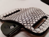 Cobra Snake Skin Small Sheath