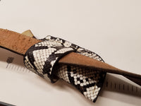 Buck 110 Knife Python Skin Side Draw Sheath