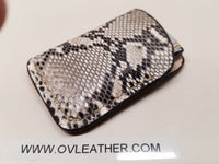 Python Snake Minimalist Front Pocket Wallet
