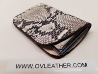 Python Snake Minimalist Front Pocket Wallet