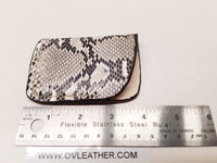 Python Snake Minimalist Front Pocket Wallet