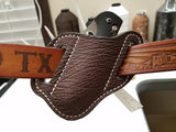 Shark Skin Large Sheath-Brown