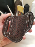 American Bison Shrunken Large Sheath