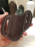 American Bison Shrunken Large Sheath
