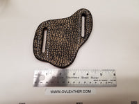 Giraffe Skin Large Knife Sheath