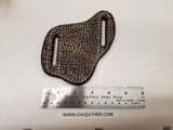 Giraffe Skin Large Knife Sheath