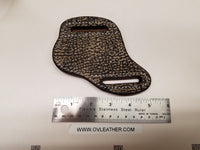 Giraffe Skin Large Knife Sheath
