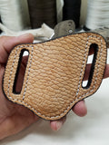 Beaver Tail Skin Small Knife Sheath
