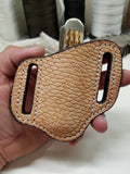 Beaver Tail Skin Small Knife Sheath