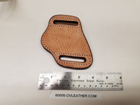 Beaver Tail Skin Small Knife Sheath