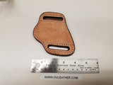 Beaver Tail Skin Small Knife Sheath